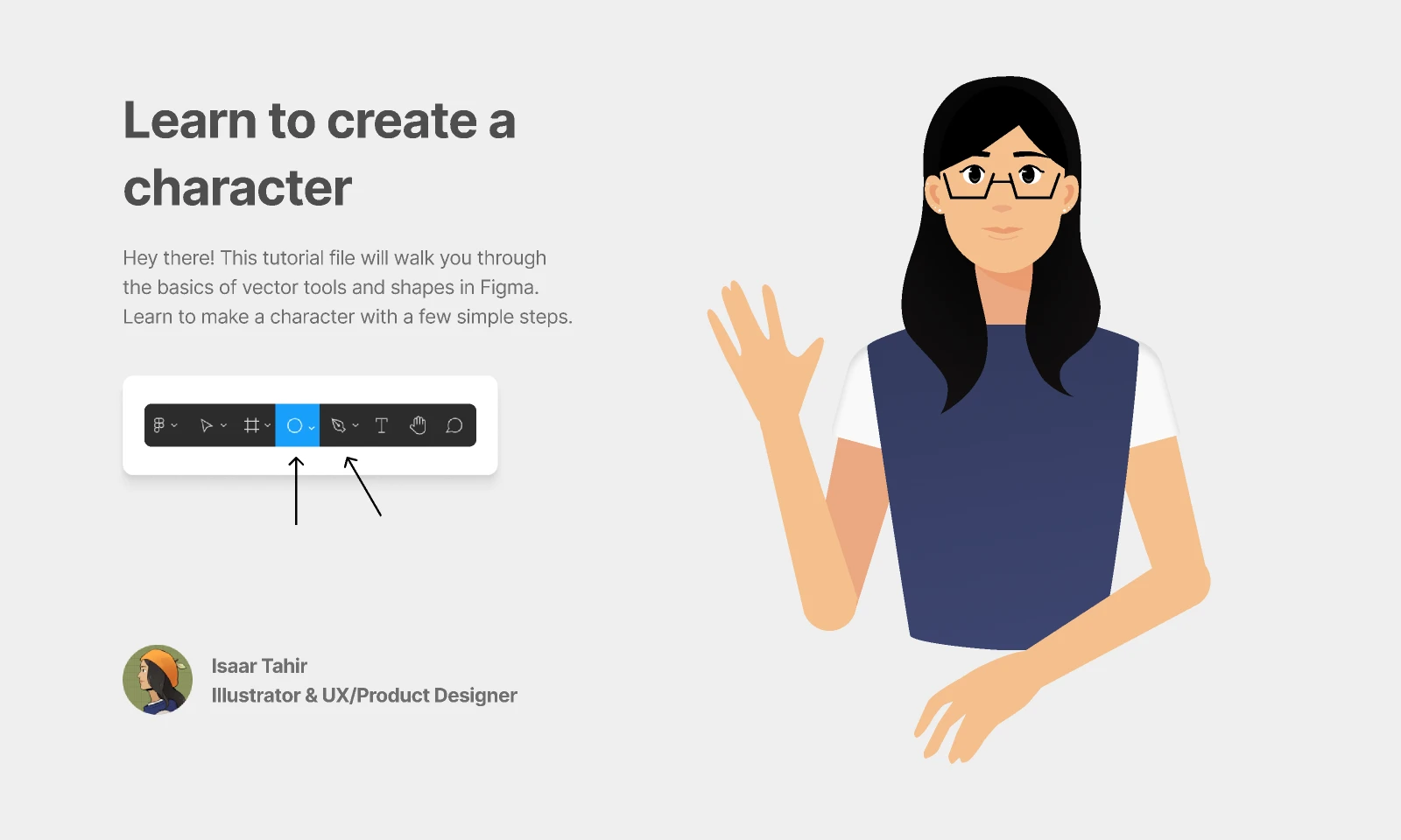 Create a Character for Figma and Adobe XD