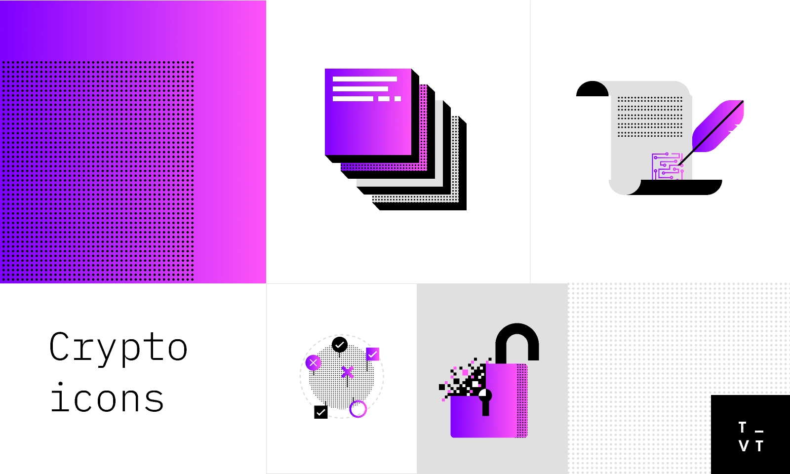 Crypto Icons for Figma and Adobe XD