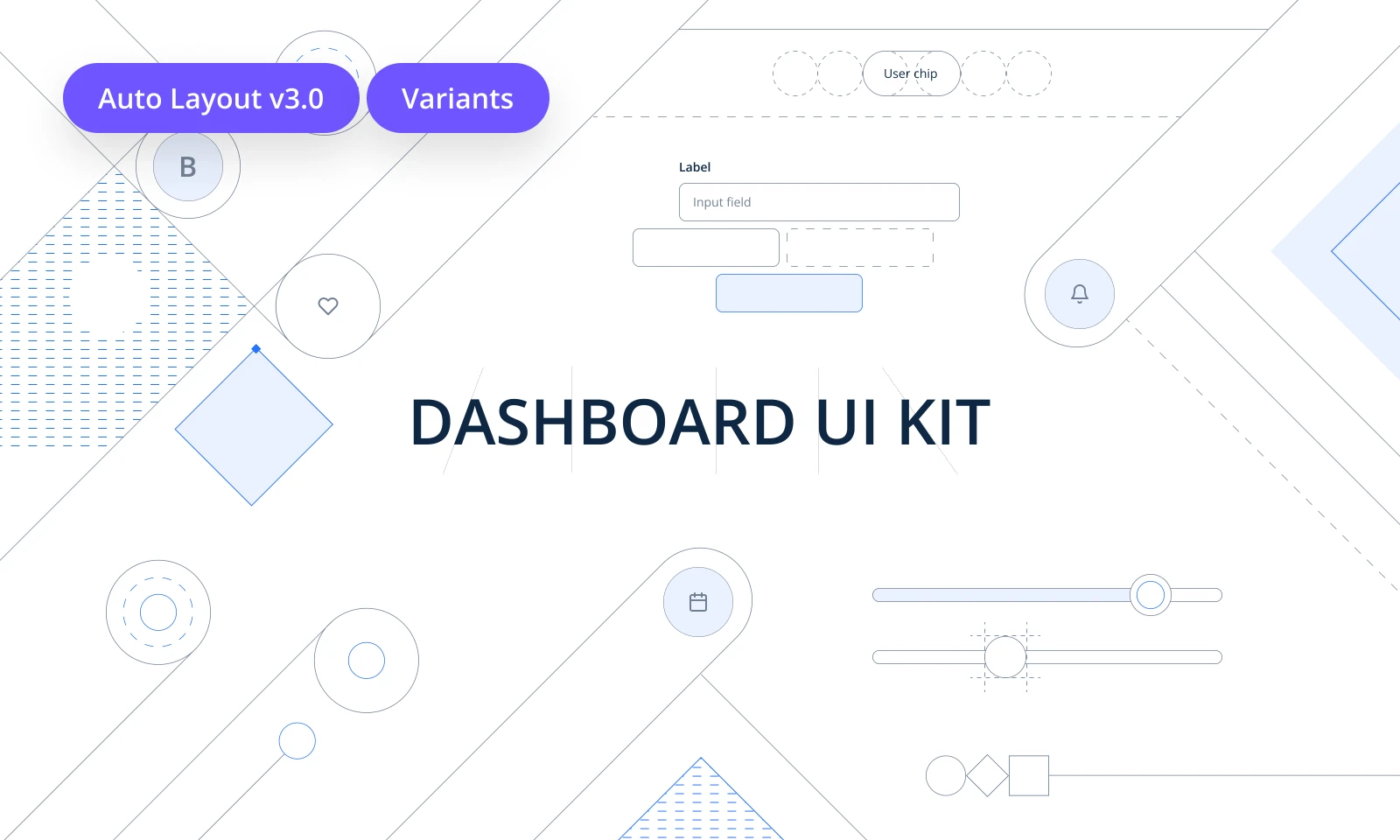 Dashboard UI Kit for Figma and Adobe XD