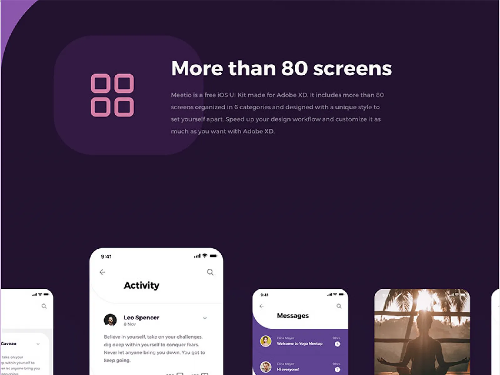Dating App Design  - Free Figma Template
