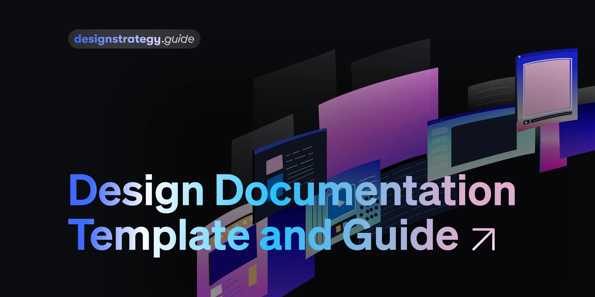 Design Documentation Template for Figma and Adobe XD