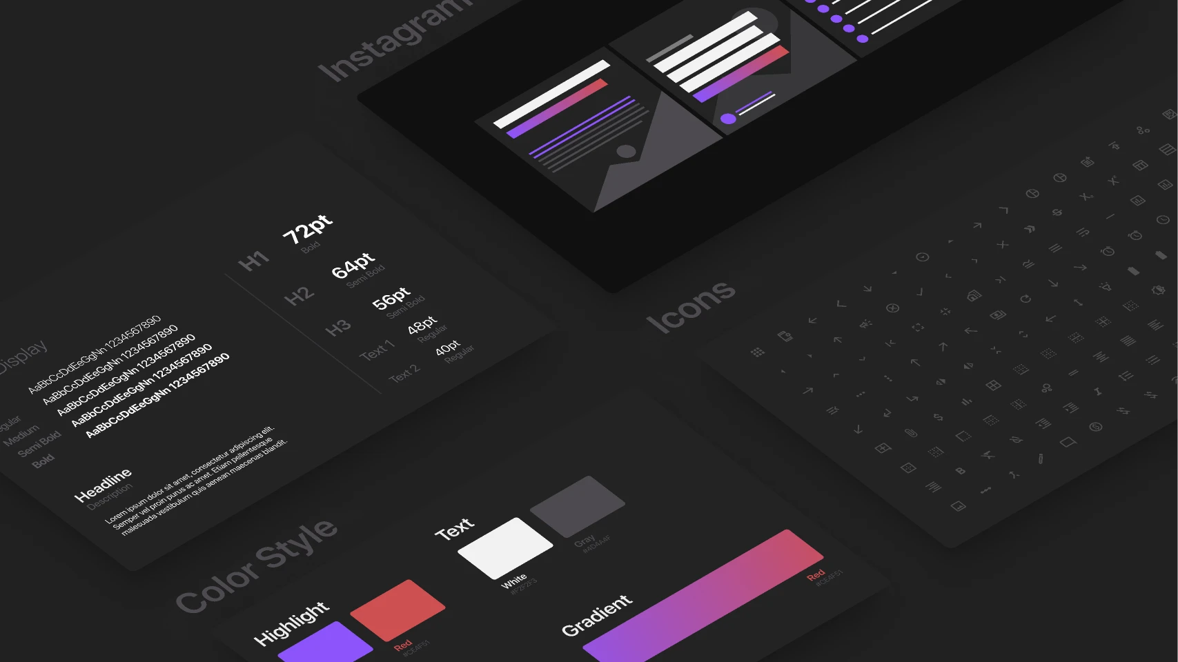 Design Style Guide Template free figma template for Design Systems