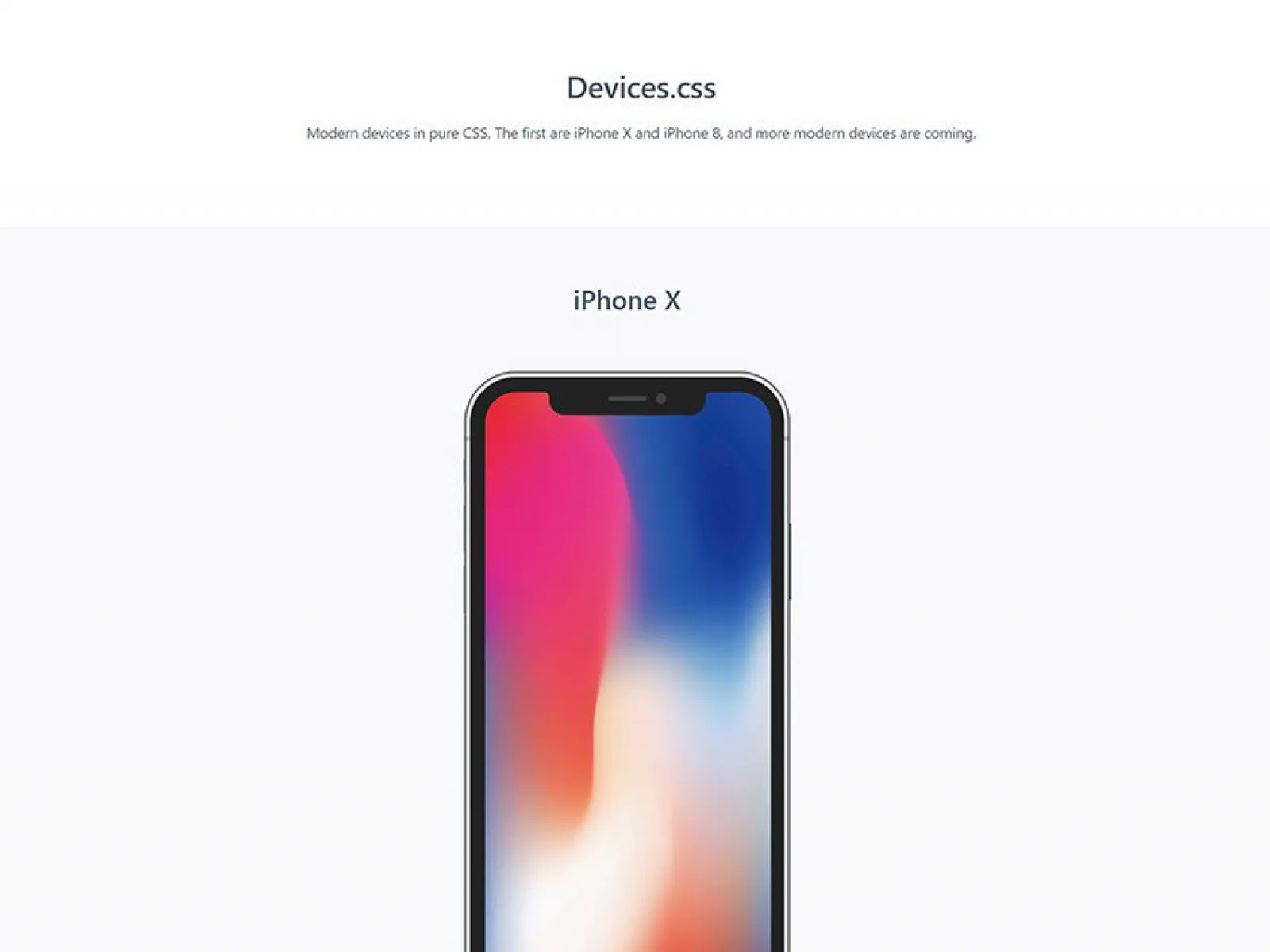Devices.css Pure CSS Library  - Free Figma Template