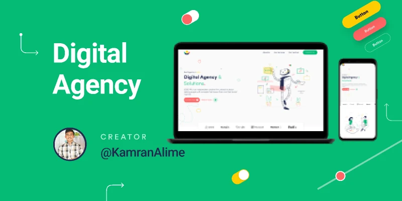 Digital Agency for Figma and Adobe XD
