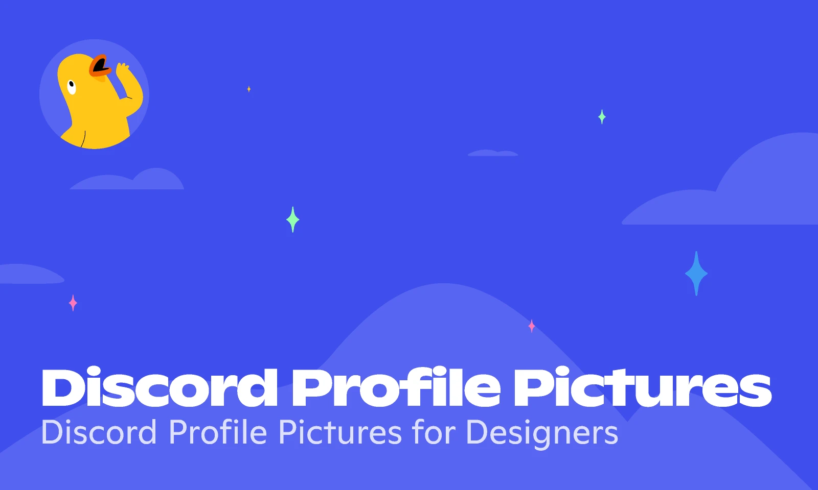 Discord Profile Pictures for Figma and Adobe XD