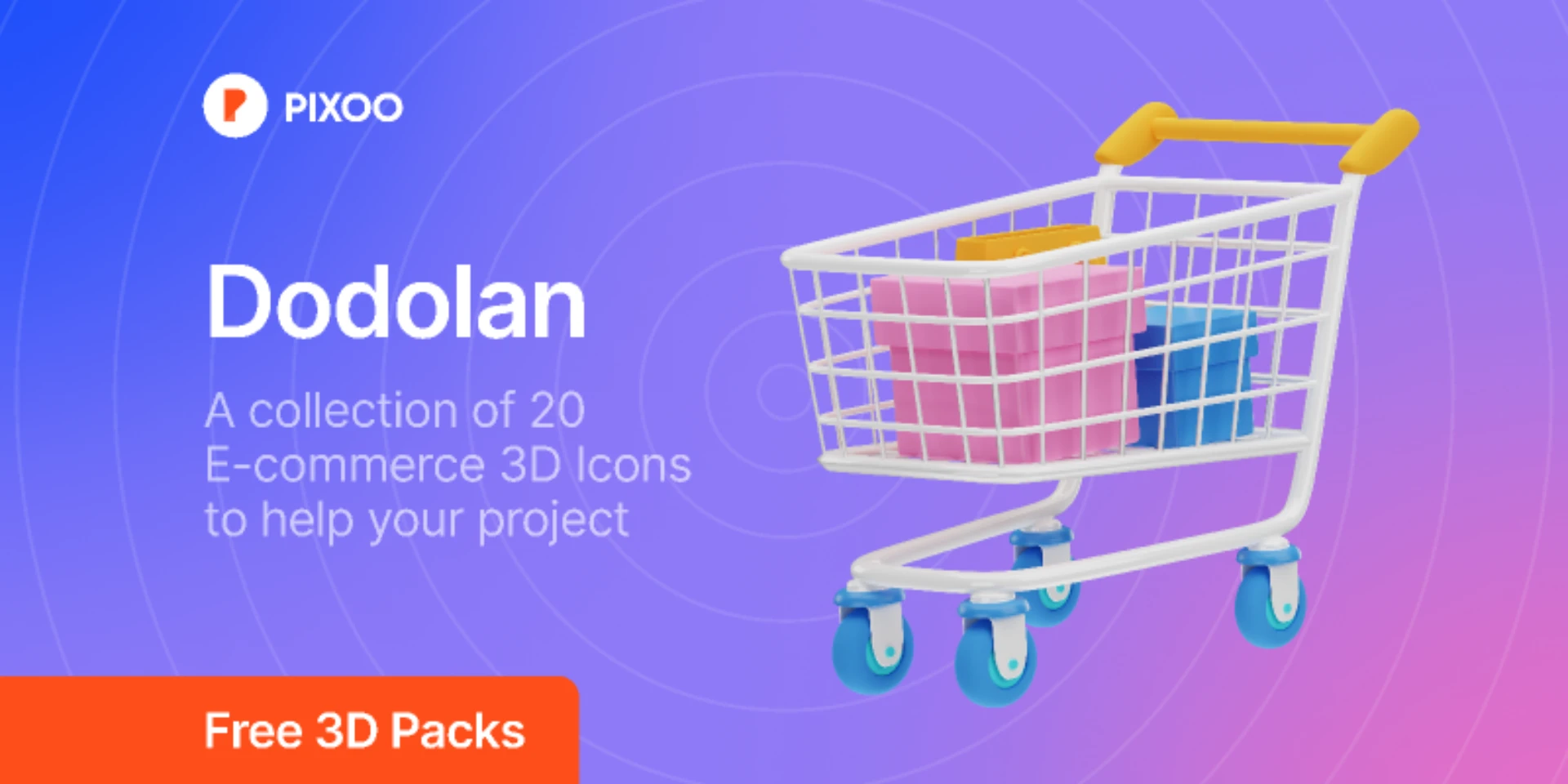 Dodolan 3D Icons (Community) for Figma and Adobe XD