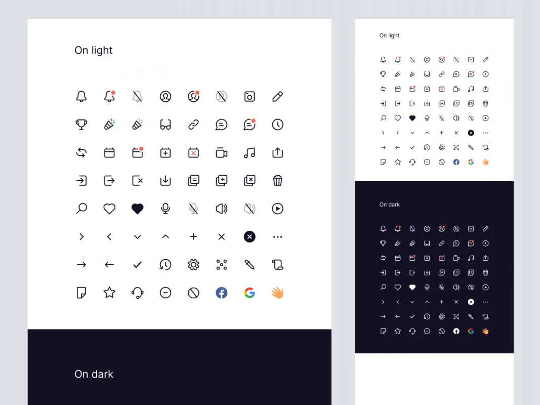 126 Free Icons for Sketch by Significa  - Free Figma Template