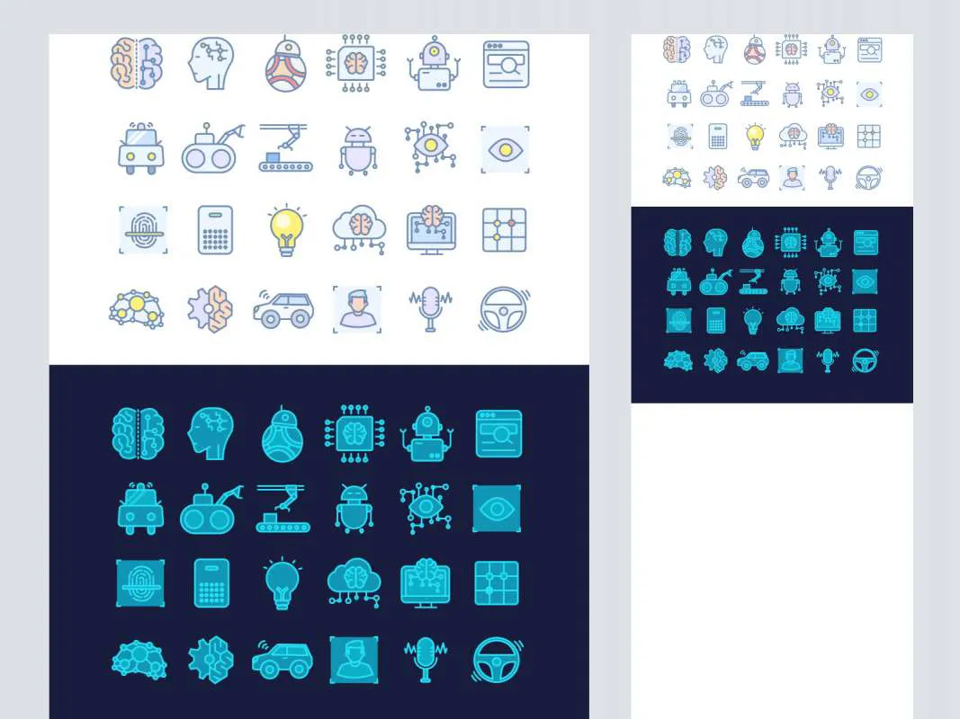 AI Free Icon Set by Xiaojianjian  - Free Figma Template