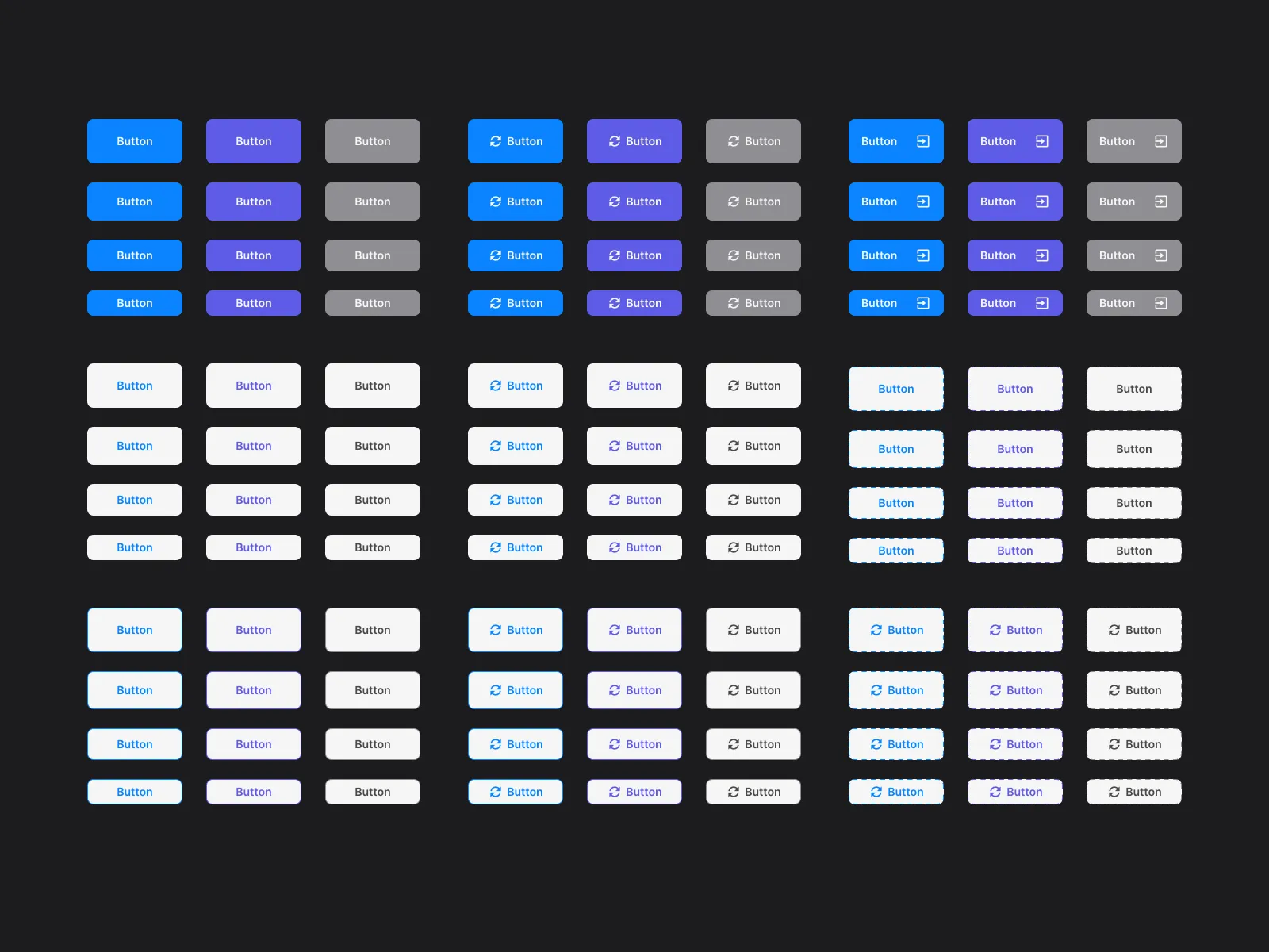 Auto Layout Buttons for Figma and Adobe XD No 3