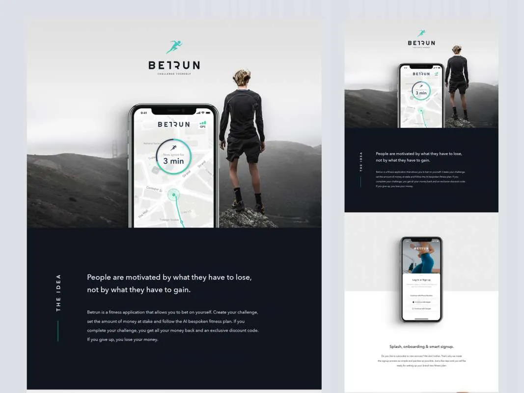 Betrun UI Kit for Sketch  - Free Figma Template