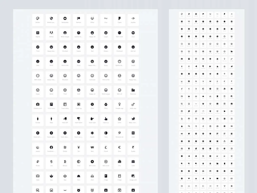 Boxicons - High Quality Web Icons Set  - Free Figma Template