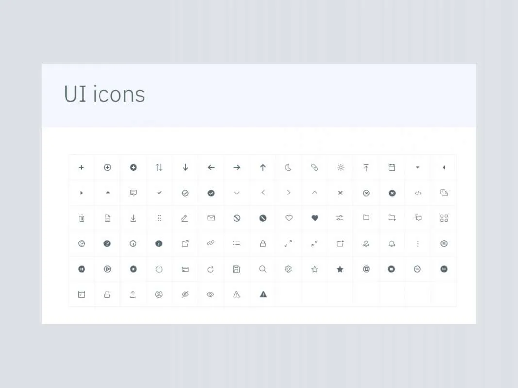Carbon Design System  - Free Figma Template