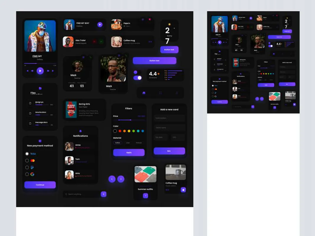 Components Free UI Kit  - Free Figma Template