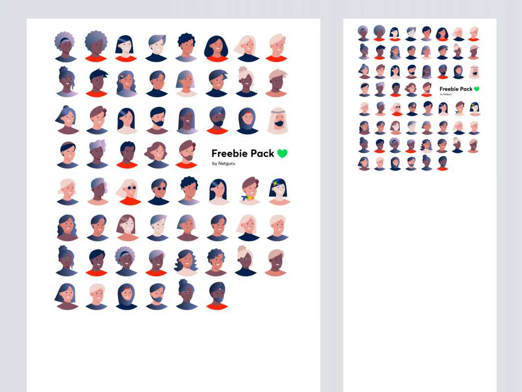 Diversity Avatars  - Free Figma Template