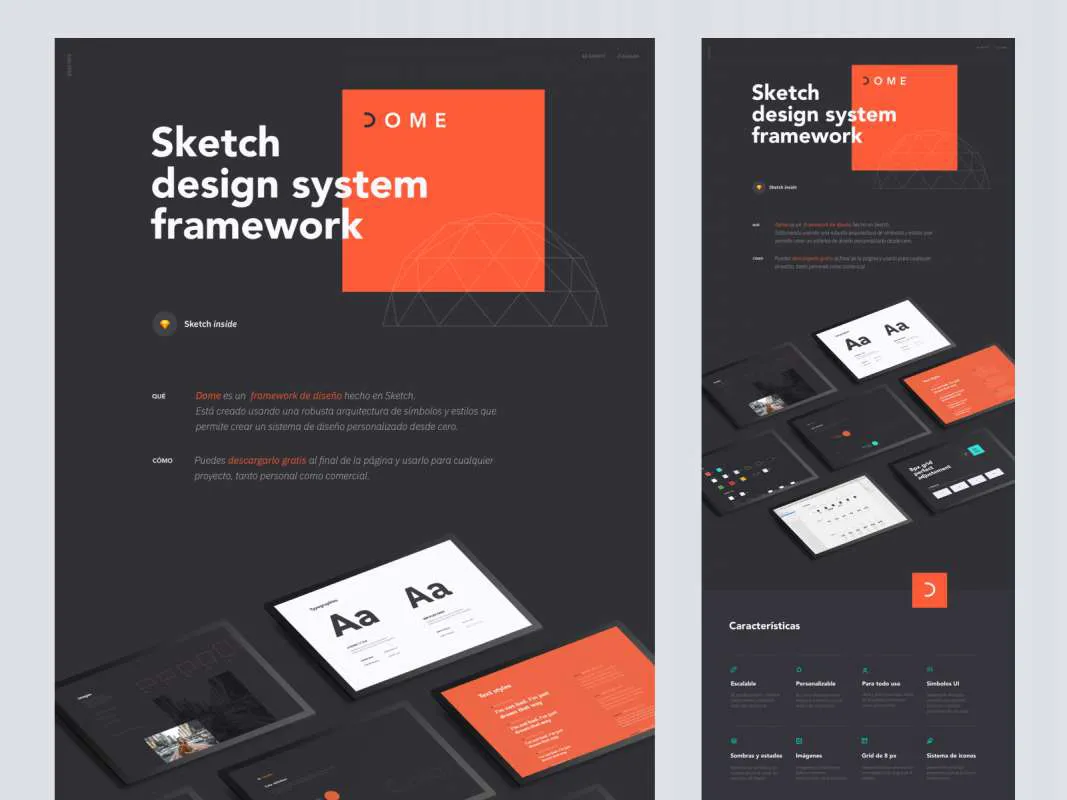 Dome Design System Framework  - Free Figma Template