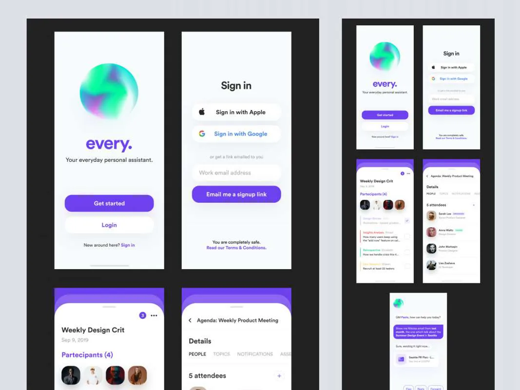 every. UI Kit for Figma  - Free Figma Template