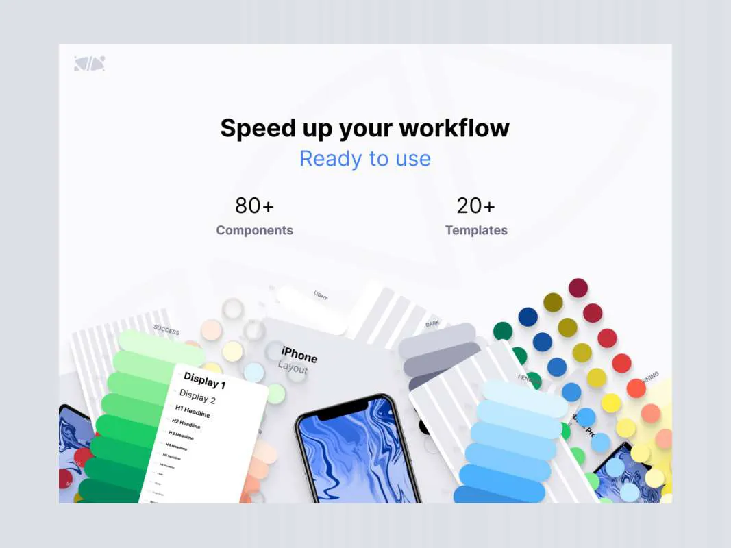 EXO KIT Design System for Figma  - Free Figma Template