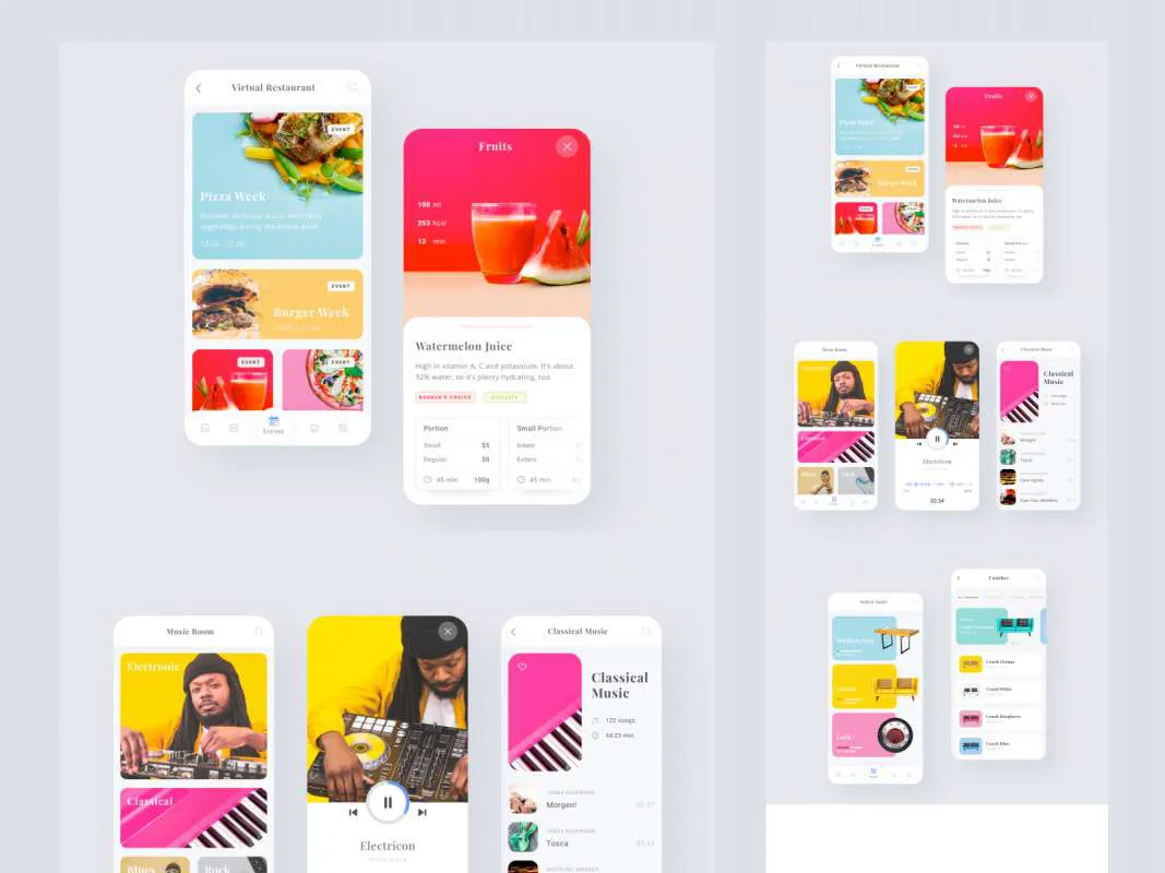 Facility Manager App for Sketch  - Free Figma Template