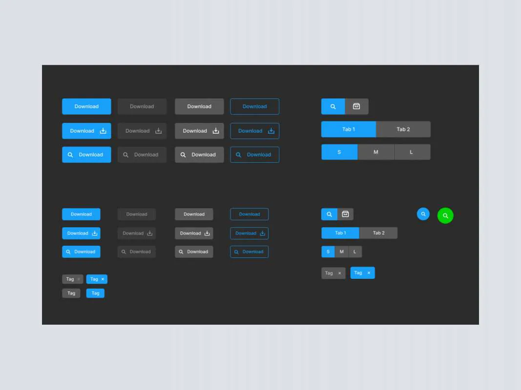 Figma Starter Kit  - Free Figma Template