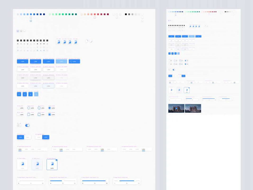 Flex UI Kit for Sketch  - Free Figma Template