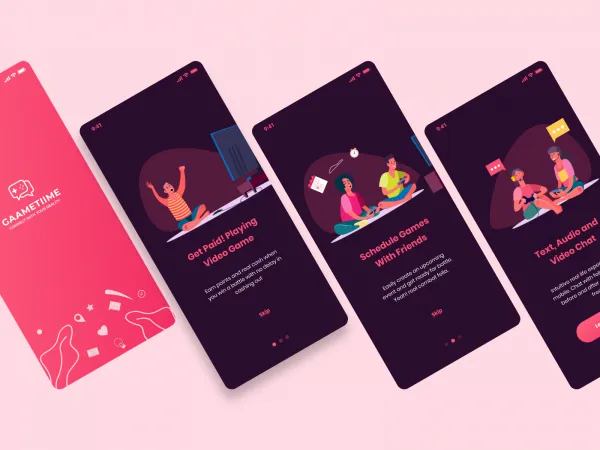 Gaametiime UI Kit  - Free Figma Template