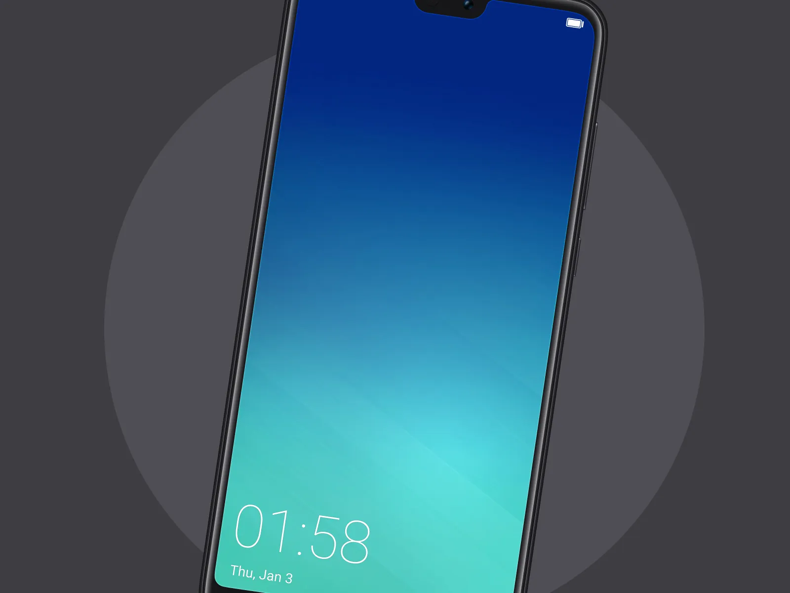Huawei P20 Pro Realistic Mockup for Figma and Adobe XD No 2
