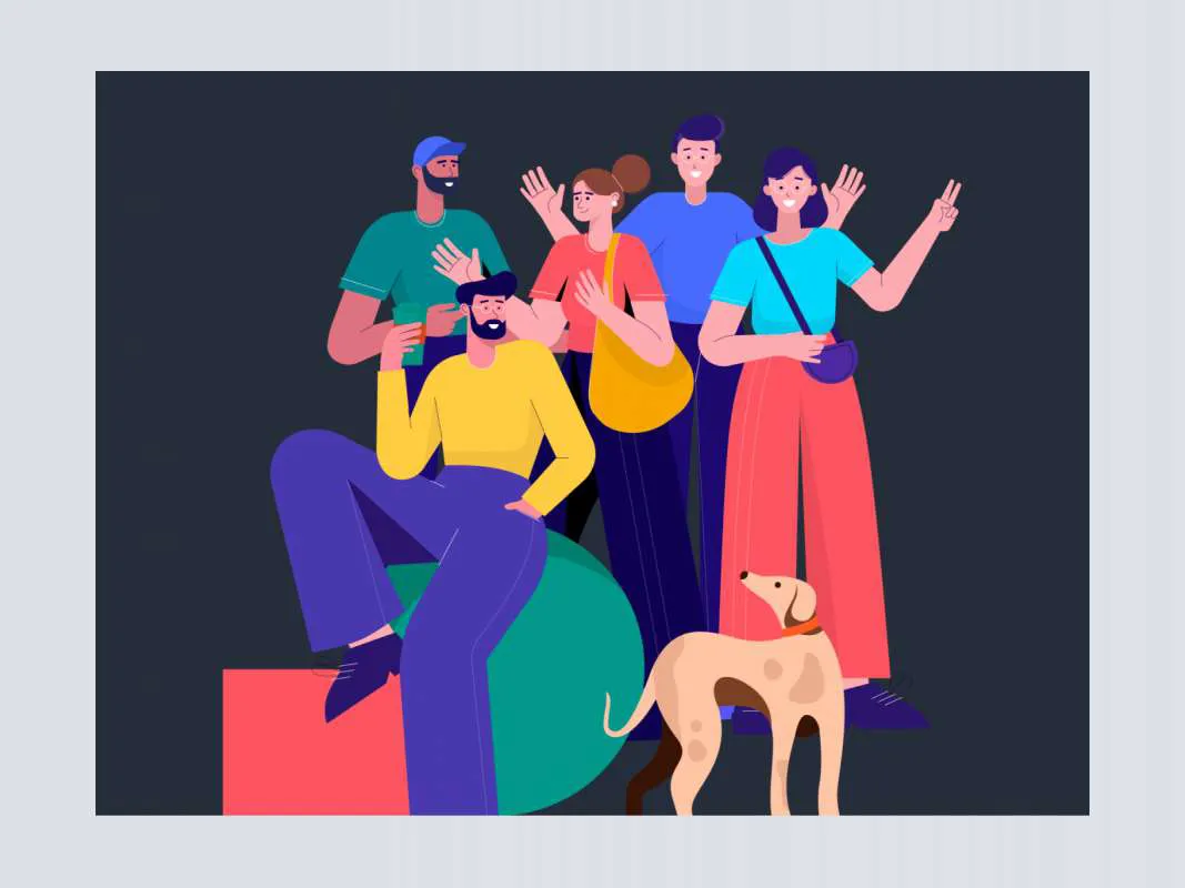 Lifestyle Free Illustrations  - Free Figma Template