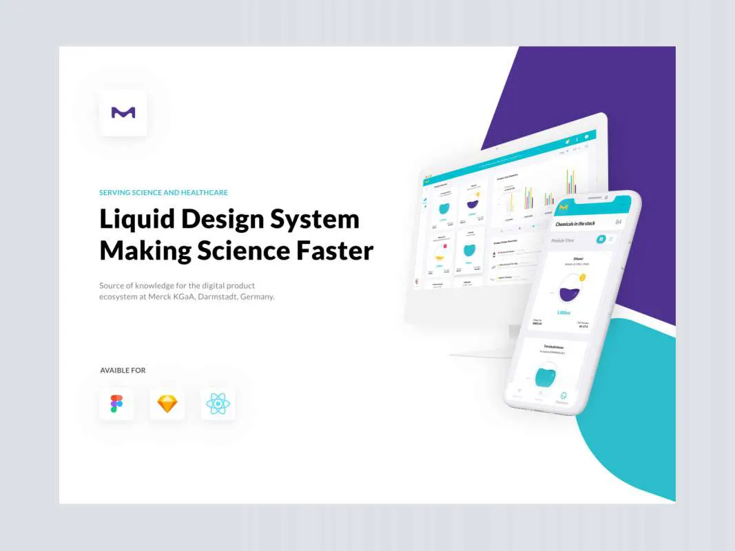 Liquid Design System  - Free Figma Template