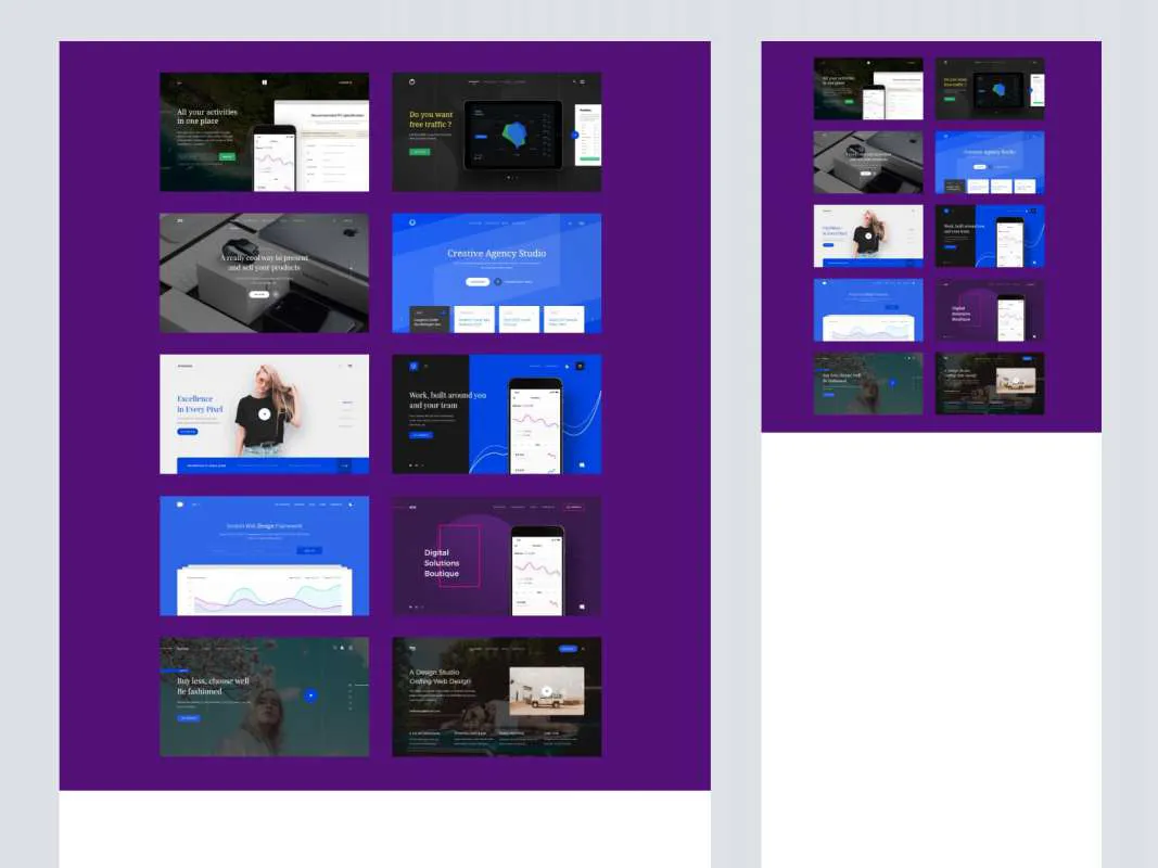 Midleton Free Header  - Free Figma Template
