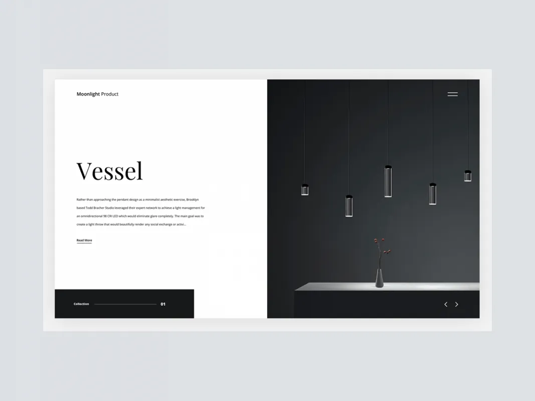 Moonlight Product Website  - Free Figma Template