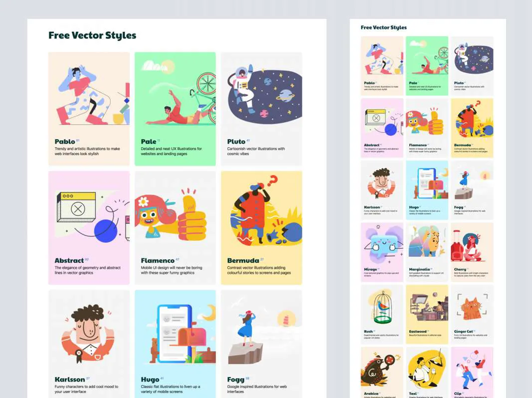 Ouch! - Free illustrations  - Free Figma Template