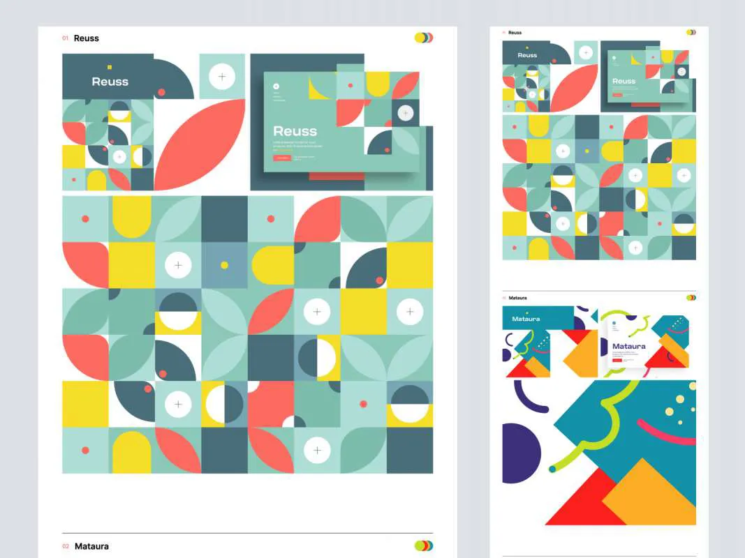 Paaatterns - Free handcrafted patterns  - Free Figma Template