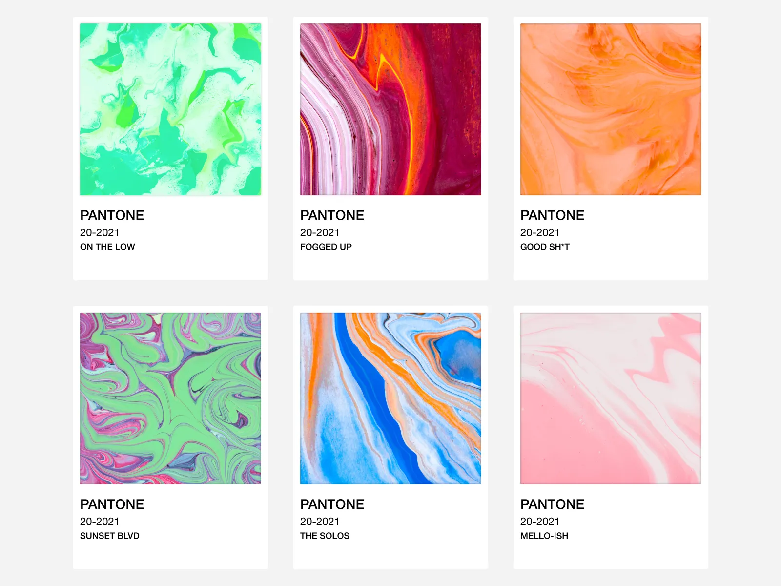 Pantone Colors  - Free Figma Template