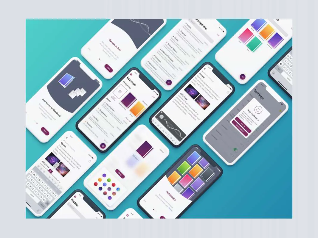 Penman App UI Kit  - Free Figma Template