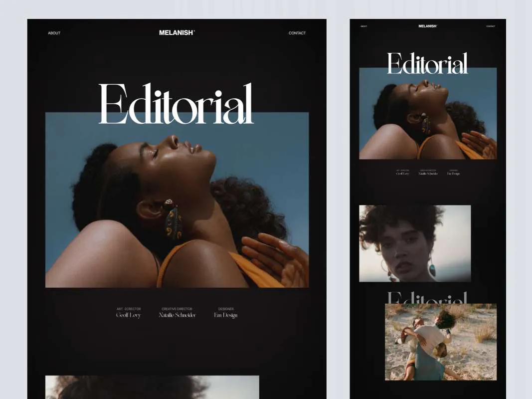 Photographer Free Landing Page for Figma  - Free Figma Template