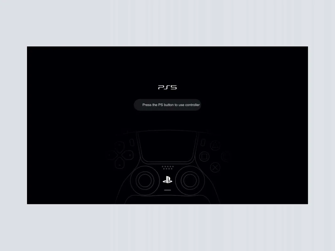 PlayStation 5 Concept UI for InVision Studio  - Free Figma Template