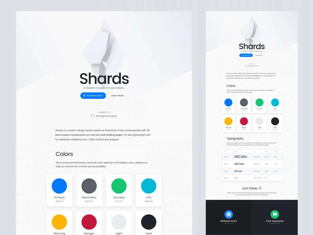 Shards UI Kit  - Free Figma Template