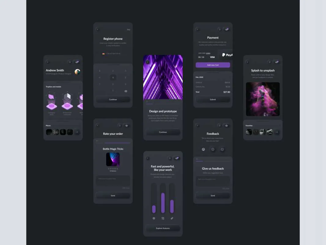 Skeuomorphic Elements for Figma  - Free Figma Template