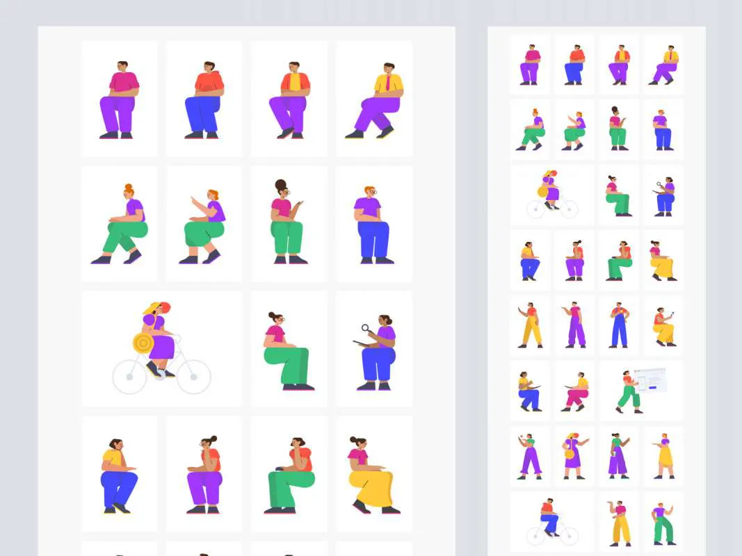 Smash Illustrations  - Free Figma Template