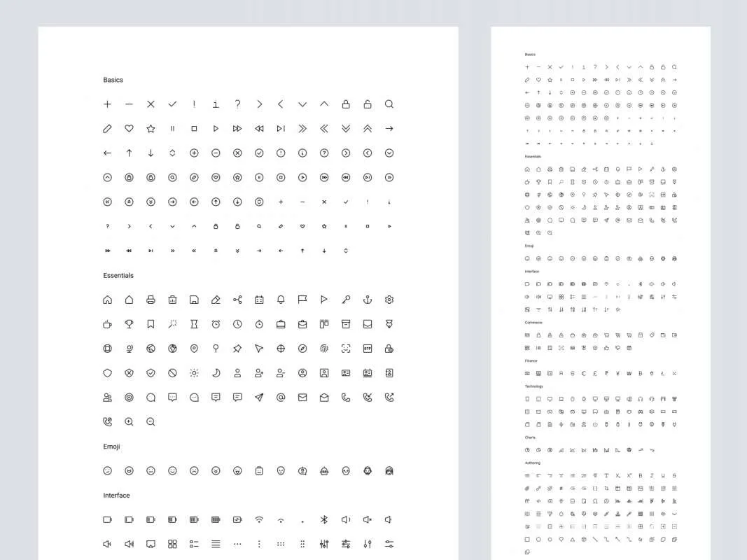 Teenyicons - Free Icon Set for Figma  - Free Figma Template