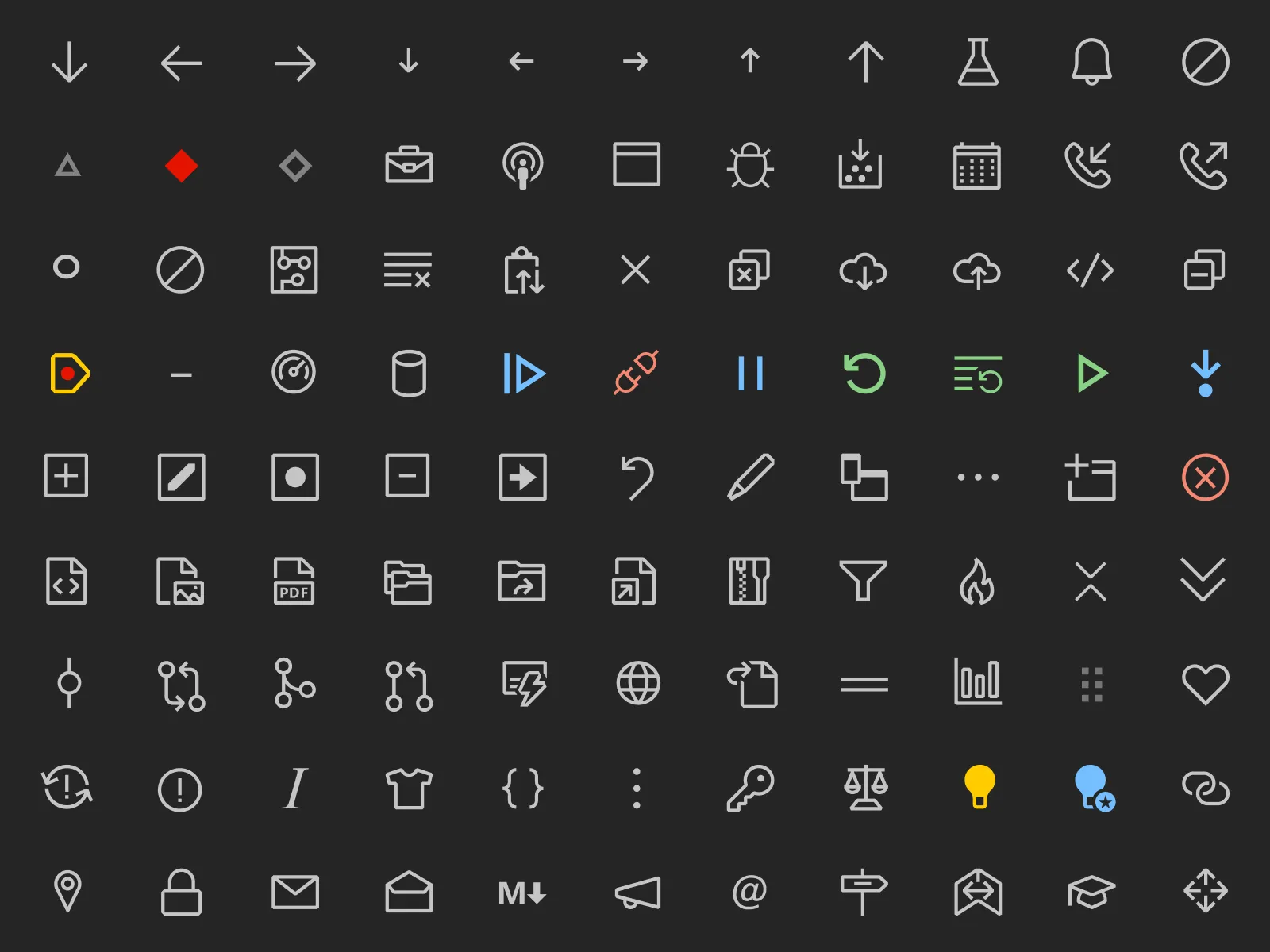 Visual Studio Code Icons for Figma and Adobe XD No 2
