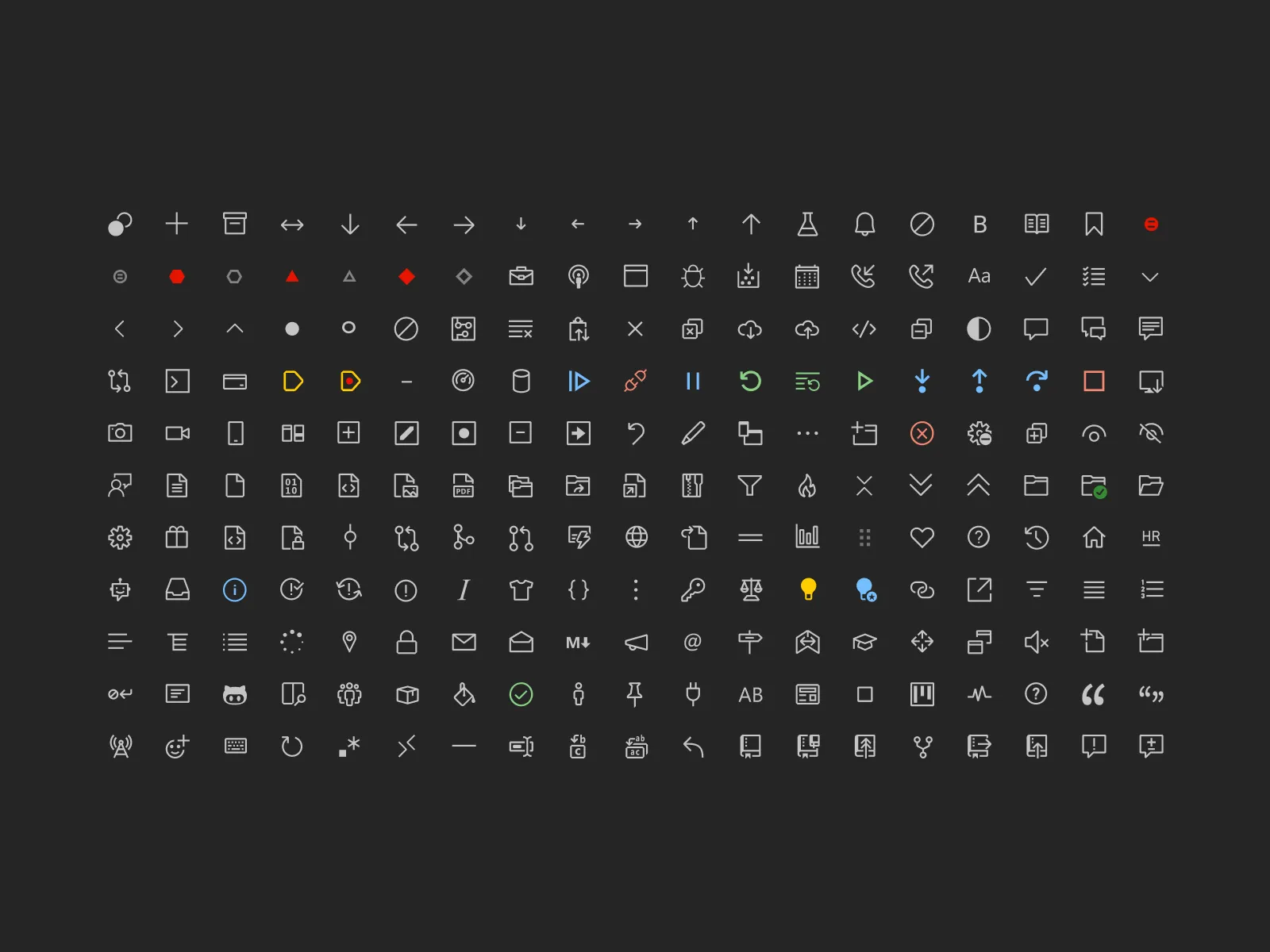 Visual Studio Code Icons  - Free Figma Template