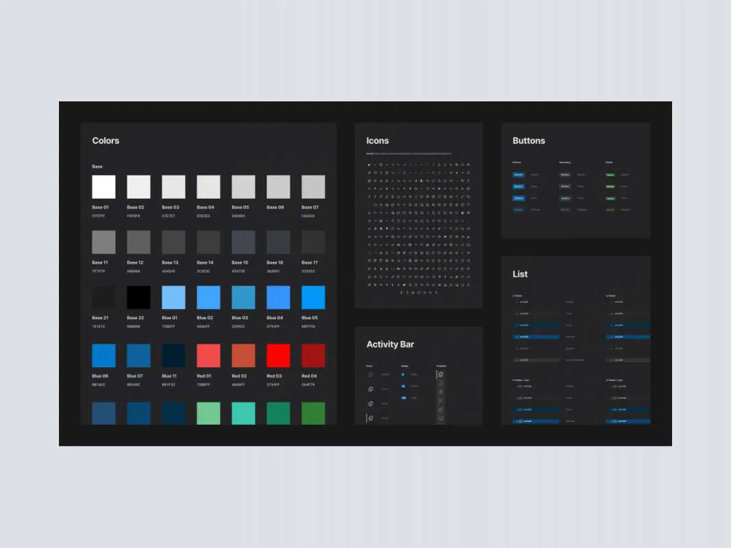 Visual Studio Code Toolkit  - Free Figma Template