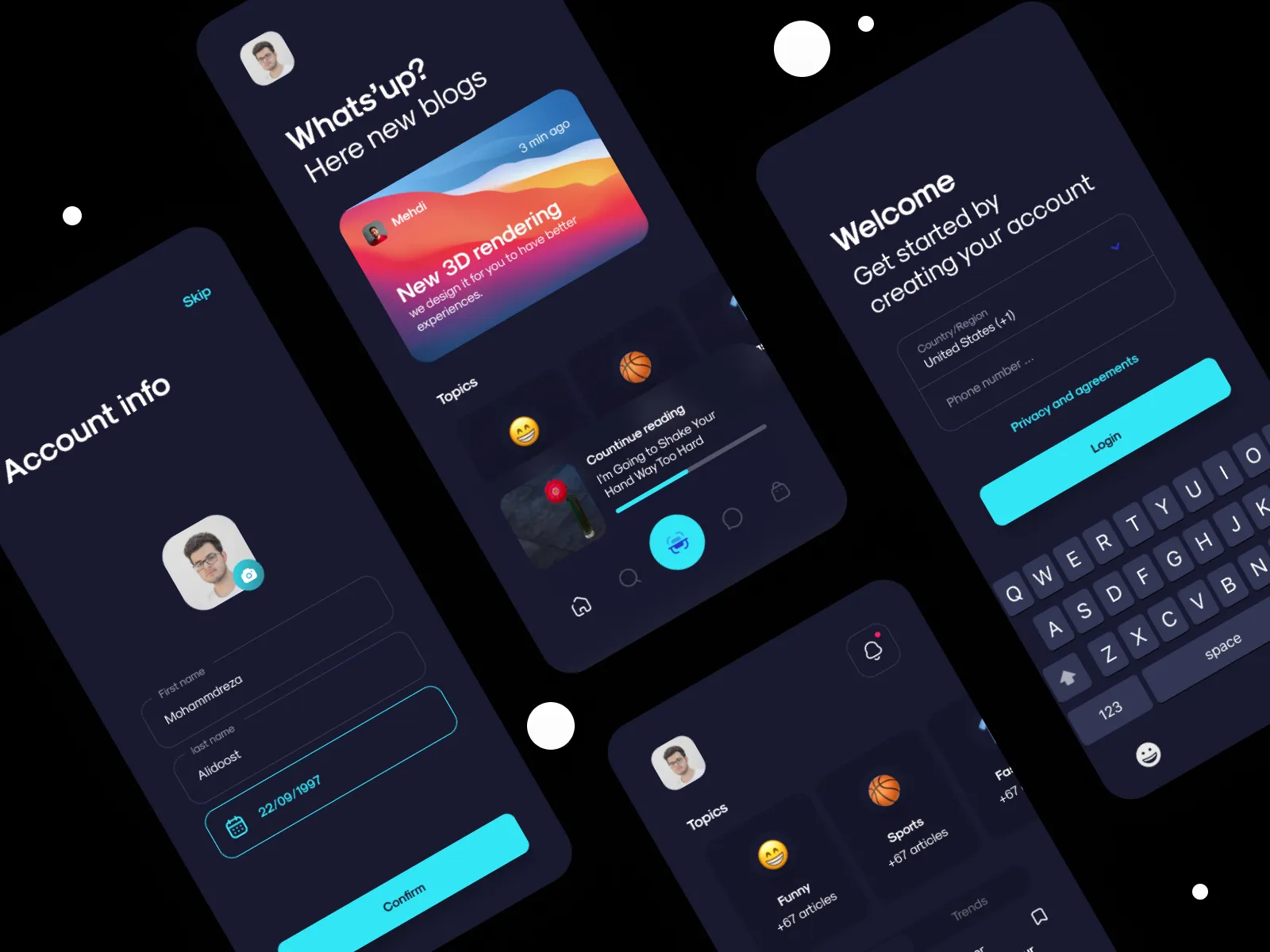 Zone UI Kit  - Free Figma Template