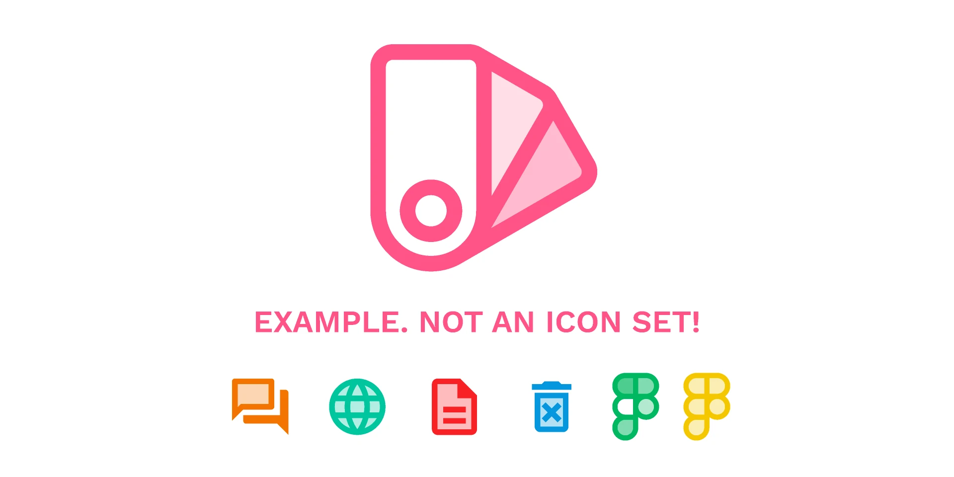 Duotone easy paint icons example for Figma and Adobe XD