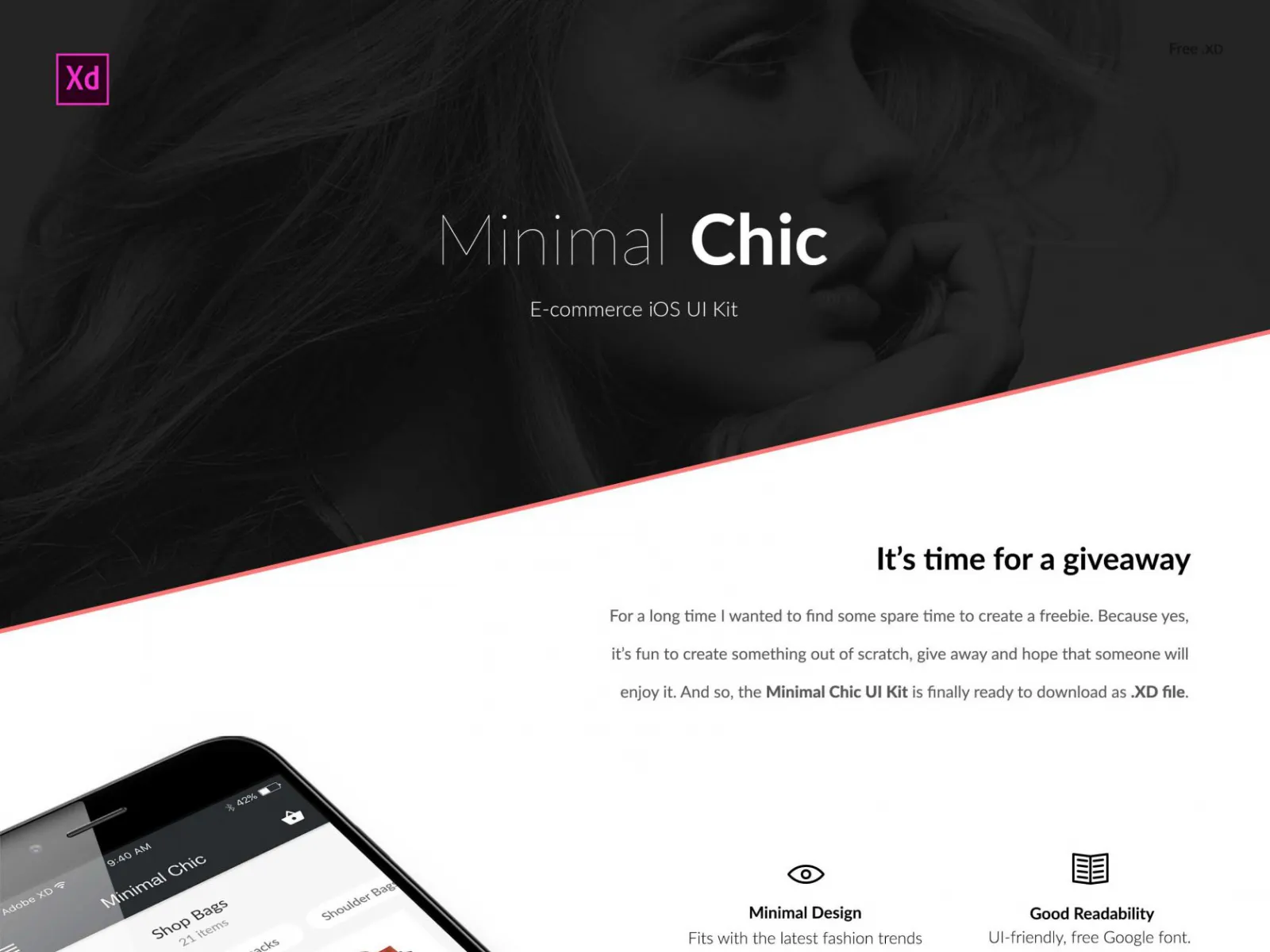 E-commerce iOS UI Kit  - Free Figma Template