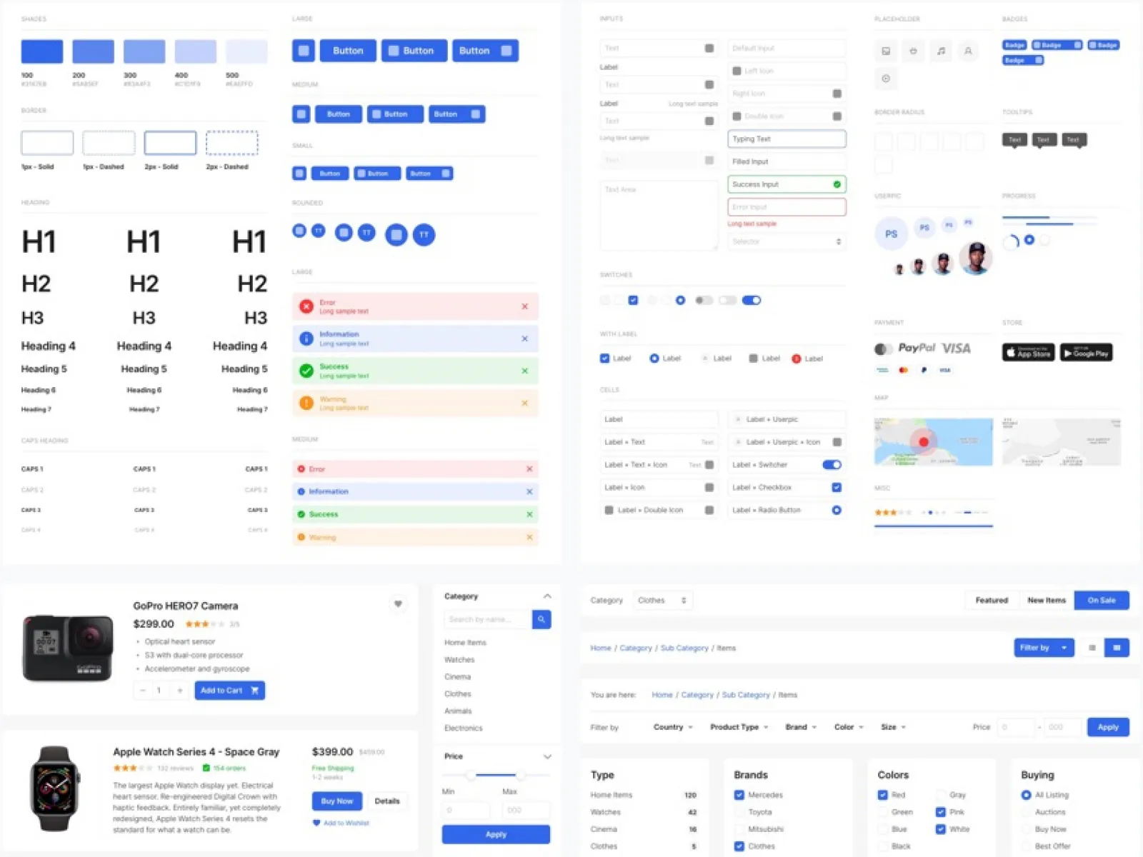 E-commerce UI Kit  - Free Figma Template