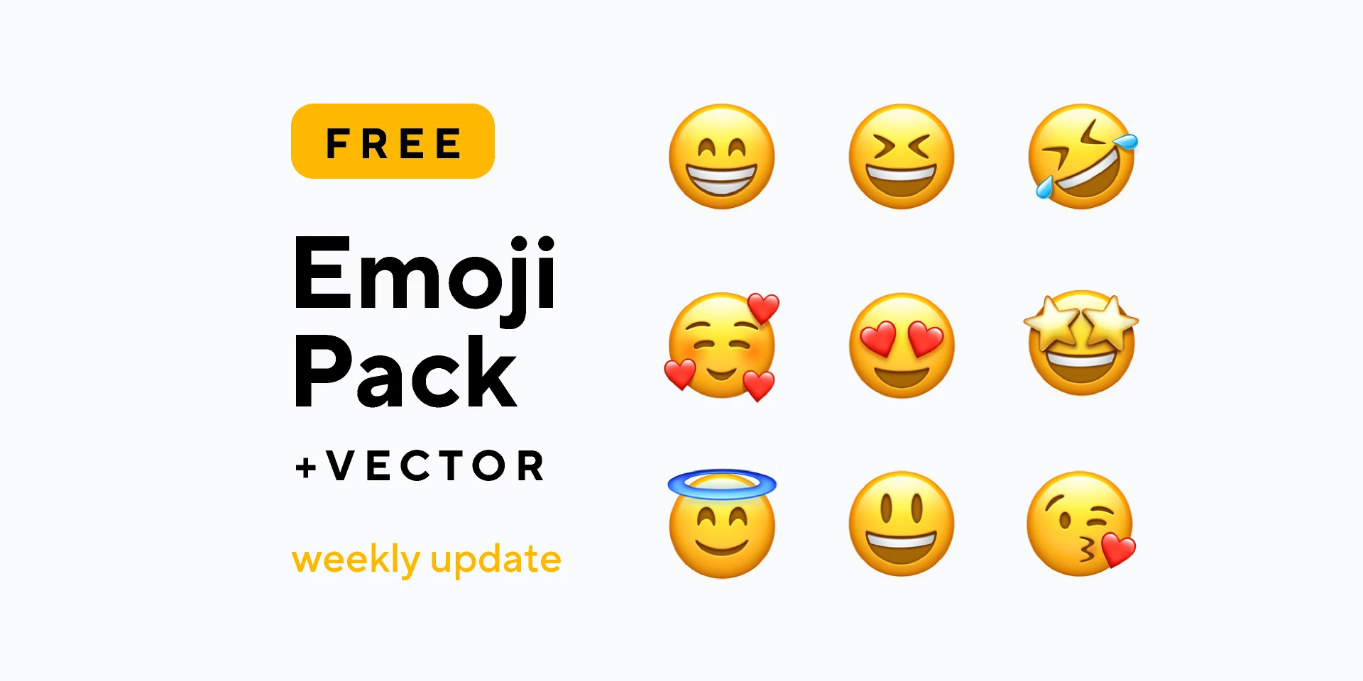 Emoji Pack for Figma and Adobe XD