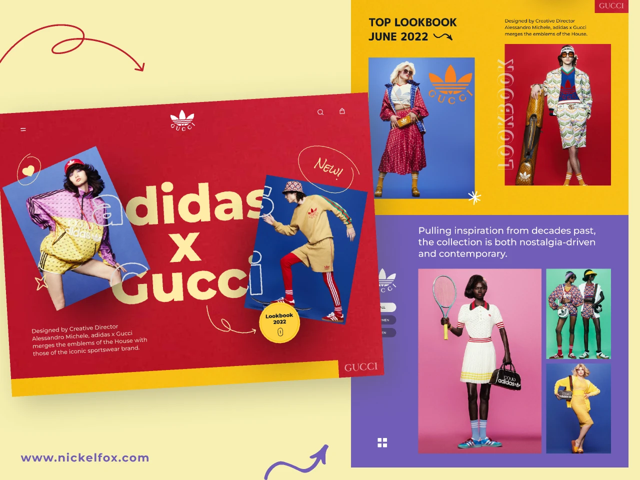 Fashion Website for Figma and Adobe XD