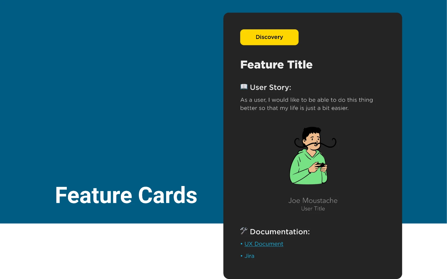 Feature Card for Figma and Adobe XD